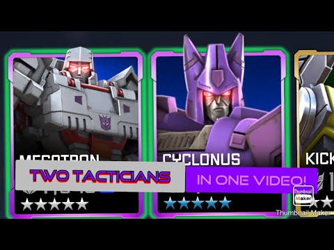 Transformers Forged to Fight: Unlocking two Tacticians in one video!(Subscribe!)