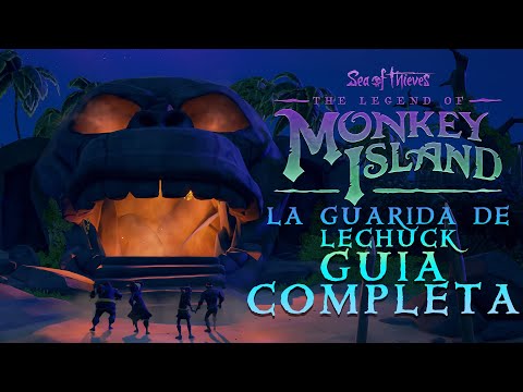 LA GUARIDA DE LECHUCK TALL TALE MONKEY ISLAND GUIA COMPLETA | SEA OF THIEVES | Miguelink