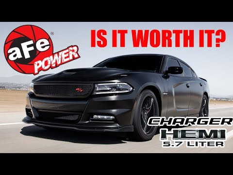 AFE Power Cold Air Intake Install and Sound test - Dodge Charger RT