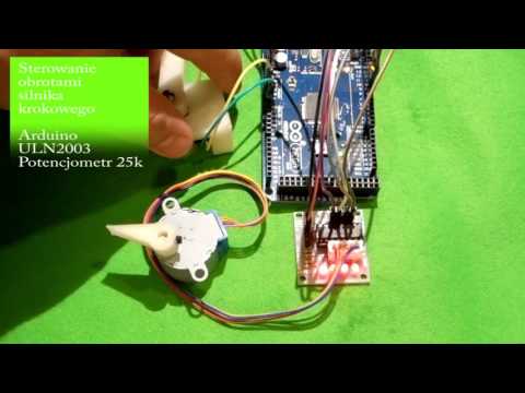 klaster3d.pl - Sterownik ULN2003 i silnik krokowy 28BYJ 48 Arduino