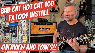 Video thumbnail for Bad Cat Hot Cat 100 - Fx Loop install.  Overview and TONES!! by Headfirst Amps