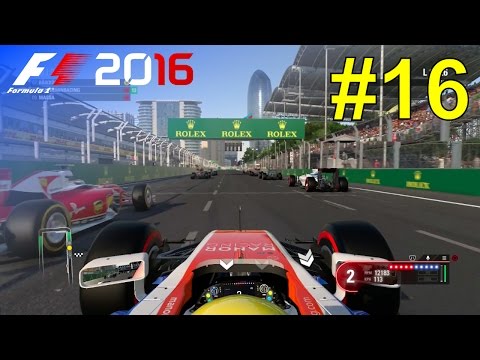 F1 2016 - Career Mode #16: European Grand Prix - 50% Race
