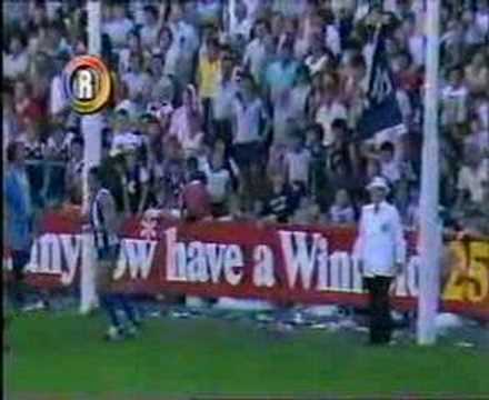 VFL football R 3 1985 Carlton v North Melbourne
