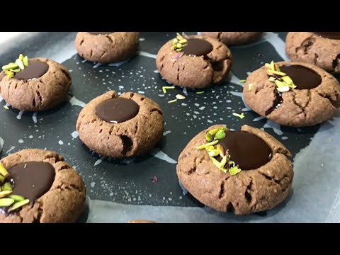 Chocolate Cookies Recipe | Soft & Chewy Cookies Recipe | Chocolate Biscuits Recipe bakery Style