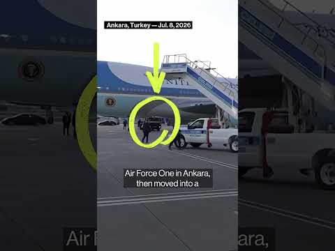 Trump Secretly Switched Planes in Turkey Via Catering Truck