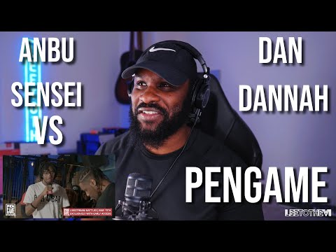 ANBU SENSEI vs DAN DANNAH | PenGame Rap Battle 2025 [Reaction] | LeeToTheVI