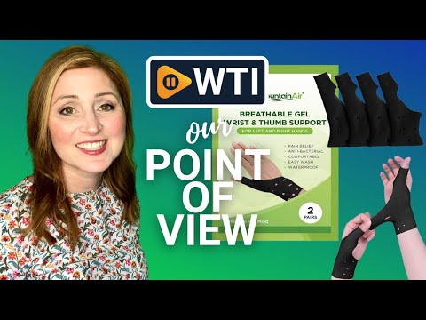 MountainAir Gel Wrist and Thumb Braces - WTI product video review