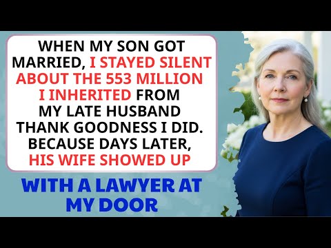 When My Son Got Married, I Stayed Silent About the $53 Million I Inherited from My Late Husband