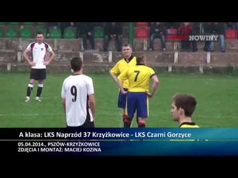 A klasa: LKS Naprzód 37 Krzyżkowice - LKS Czarni Gorzyce (bramki)