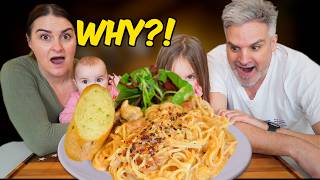This Shouldn’t Work… Brits Try Chicken Spaghetti