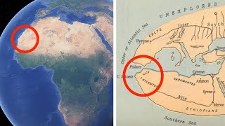 Ta starożytna mapa pokazuje zaginione miasto Atlantydy!
