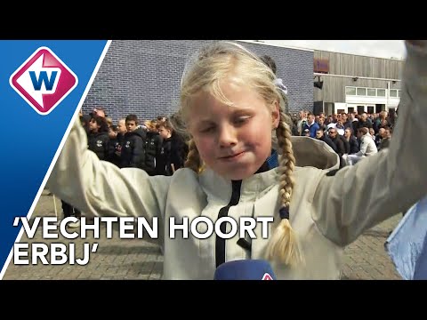 Jonge Quick Boys-fan heeft sterke mening over de derby tegen rivaal Katwijk - OMROEP WEST