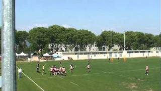 Rugby Bergamo - Rho prima meta