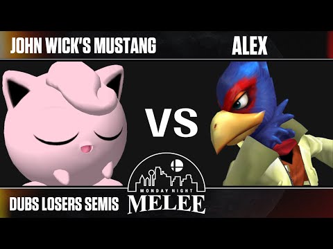 MNM 451 - Dubs Losers Semis - Participant | John Wick's Mustang (Jigglypuff) VS Pi2z | alex (Falco)