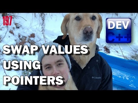 Swapping Values Using Pointers In C Programming Language