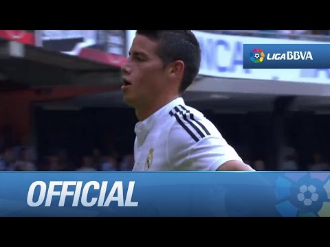 Espectacular gol de James Rodríguez (0-2) Deportivo de la Coruña - Real Madrid