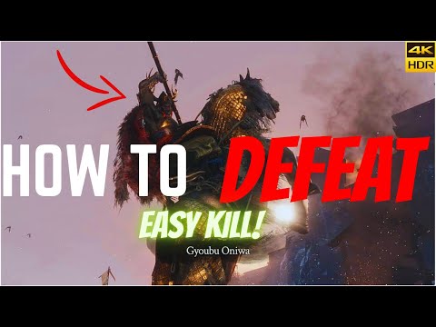 How to DEFEAT Gyobou EASY Boss Horse Kill - Sekiro Shadows Die Twice Epic Showdown | Rikimaru Mod 4K