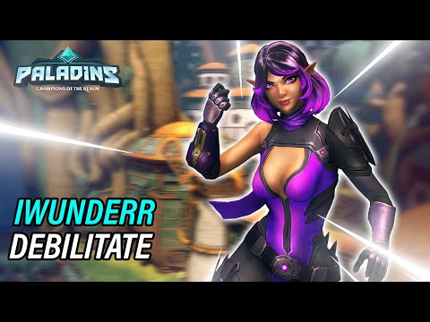 iWunderr Skye Pro Competitive l GRANDMASTER l DEBILITATE l PALADINS GAMEPLAY