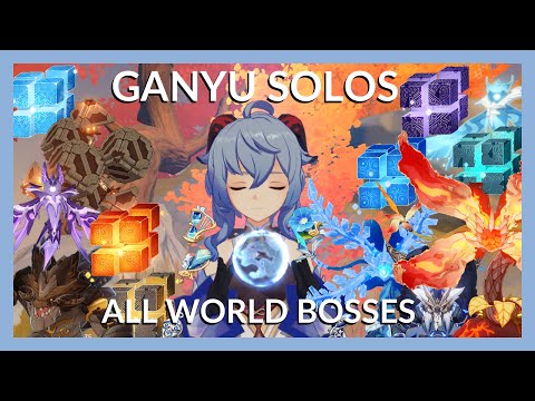 Ganyu Solos All World Bosses (no food)