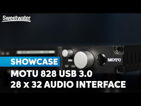 MOTU 828: Flagship Fidelity & Boundless Sonic Exploration