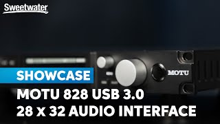 Video thumbnail for MOTU 828: Flagship Fidelity & Boundless Sonic Exploration by Sweetwater