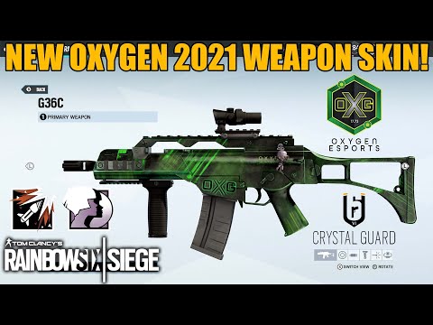Oxygen 2021 Weapon Skin - Rainbow Six Siege