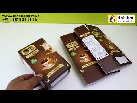Tea Packaging Printed Box (250 gm)