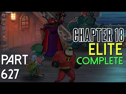Disney Heroes Battle Mode CHAPTER 18 ELITE COMPLETE PART 627 Gameplay Walkthrough - iOS / Android