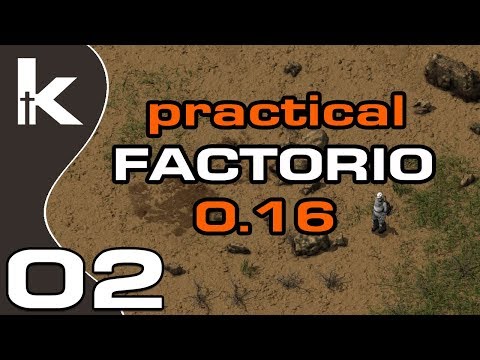 Practical Factorio 0.16 Episode 2 | Temporary Permanent Smelting Setup | Factorio 0.16 Let's Play