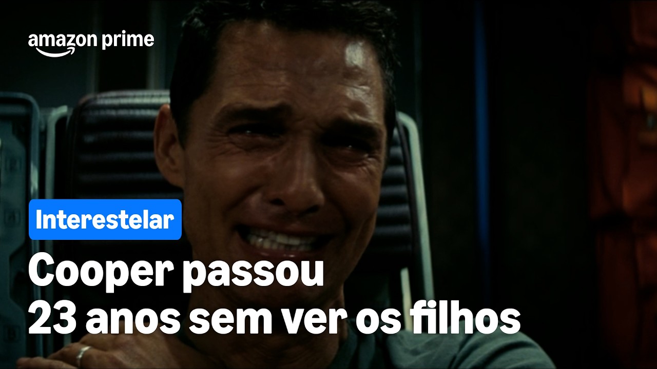 Interestelar | Cooper passou 23 anos sem ver os filhos | Prime Video