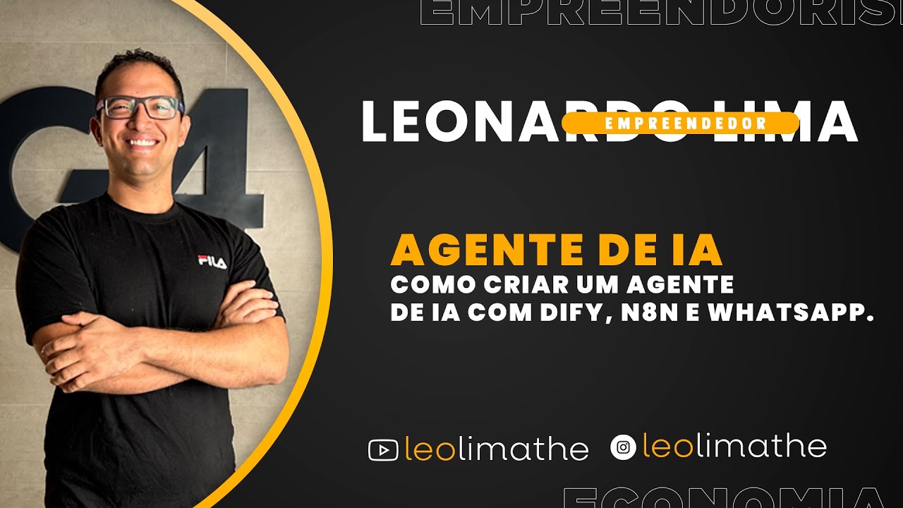 "Como Criar um Agente de IA com Dify, n8n e WhatsApp que Lembra de Todas as Conversas!"