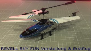 RC Helikopter für Anfänger & Einsteiger I Revell SKY FUN Koaxial Heli I Vorstellung und Erstflug