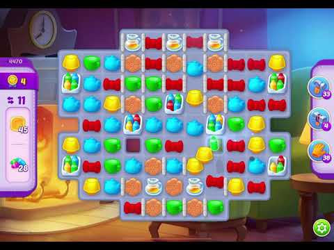 HomeScapes Level 4470 no boosters (12 moves)