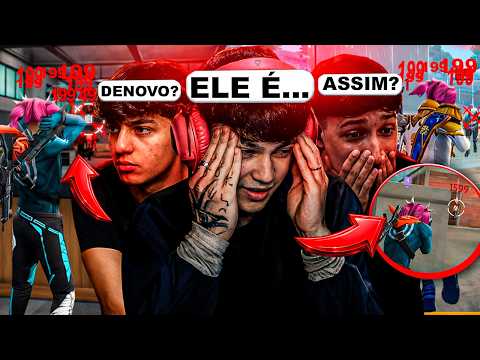 FAMOSOS PEDINDO TELA DE DESCONHECIDOS NO FREE FIRE – PARTE 2