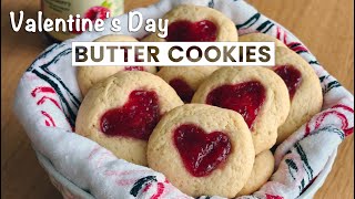 EASY Homemade Valentine's Day Butter Cookies Made with LOVE!
