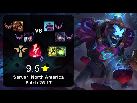 Brand Support + Caitlyn vs Braum + Aphelios - NA GrandMaster - Patch 25.17