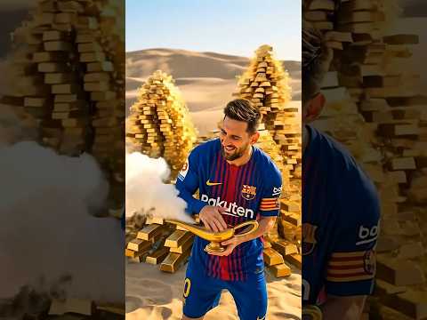 كريستيانو يرفض الذهب ويصدم ميسي ونيمار! 🧞‍♂️😱 | صدمة العمر#short  #ذكاء_اصطناعي