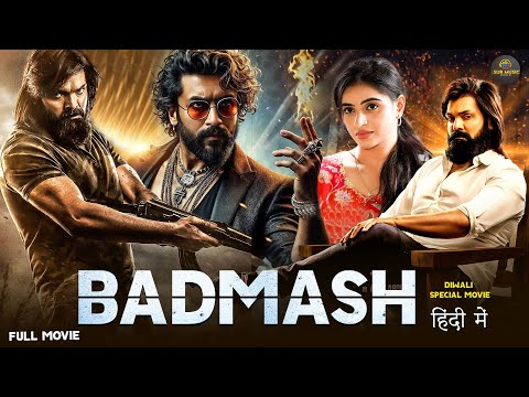 Badmash | Telugu Hindi Dubbed Movie | Love Story | Indrasena, Santhosh, Pragya, Naveena Reddy