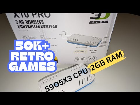 X10Pro Game Stick: PLUG & PLAY PERFORMANCE!