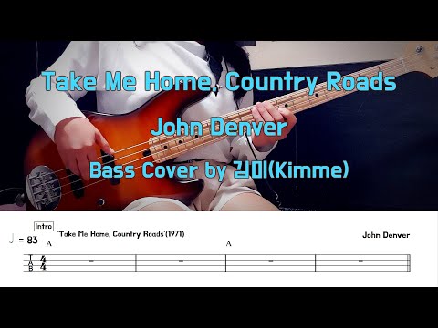 Take Me Home, Country Roads_John Denver Bass Cover