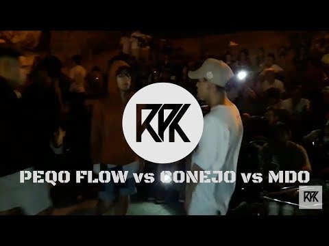 PEQO FLOW vs CONEJO vs MDO - 8vos Fecha 8 (Temporada 2018) - RapubliK