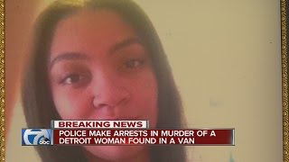 Police arrest two in Detroit woman's murder