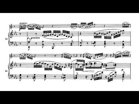 Johannes Brahms - Clarinet Sonata in E flat major, Op 120 No 2 (score)