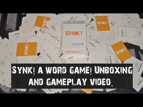 Synk! A word game