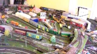 preview picture of video 'J's 'HO' scale Railway, Vid 1.'