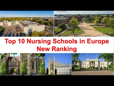 Top 10 Nursing Schools in Europe New Ranking Video