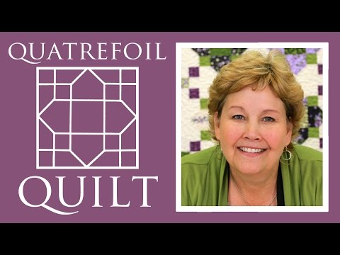 Make a Quatrefoil Quilt with Jenny Doan of Missouri Star! (Video Tutorial)
