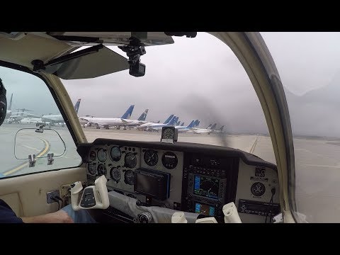 Flying Bonanza from MYF to SBD--Full Flight IFR