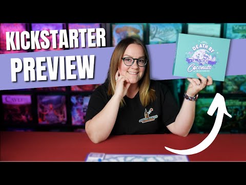 Death by Coconuts | Kickstarter | Board Game Preview