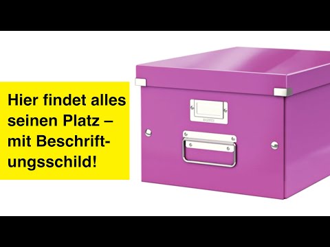 Artikelvideo 1 für AKTION: LEITZ Click & Store Aufbewahrungsbox 16,7 l weiß 28,1 x 36,9 x 20,0 cm mit Prämie nach Registrierung, Artikelnummer 682781